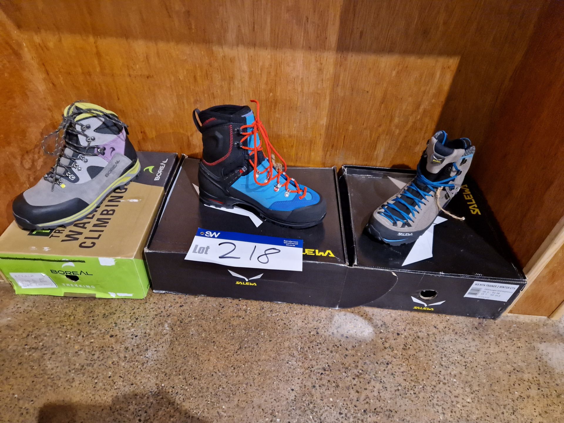 Salewa Vulture EVO GTX Boots, Colour: Princess Blue/Rose Red, Size: 6.5 UK, Salewa WS MTN Trainer