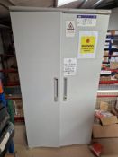 Two Door Metal Cabinet Please read the following important notes:- ***Overseas buyers - All lots are