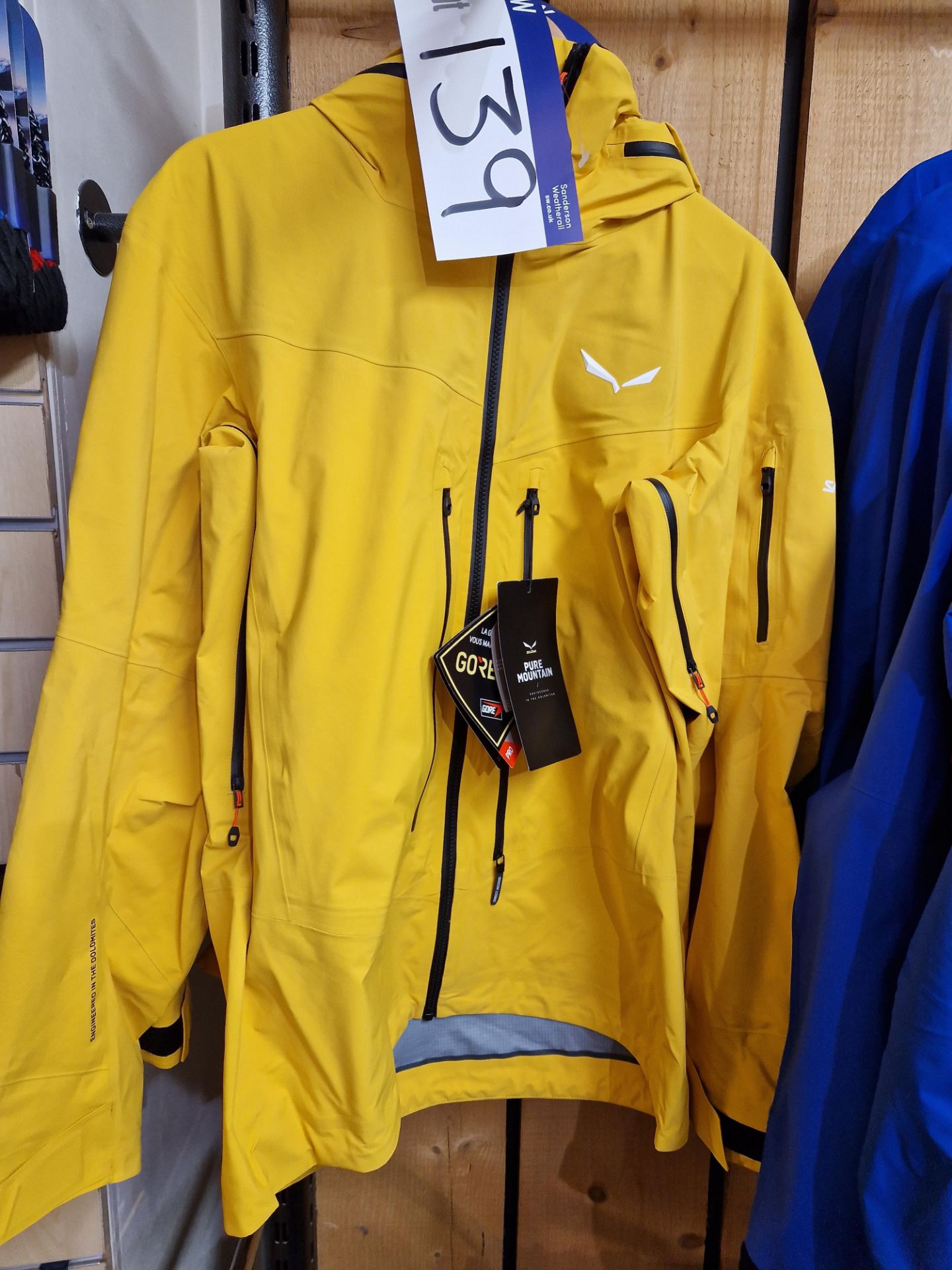 Salewa Ortles GTX Pro Stretch M Jacket, Colour: Gold, Size: 52/XL Please read the following