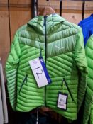 Salewa Pure Mountain Ortles Light 2 Down M Hood Jacket, Colour: Classic Green, Size: 46/S Please