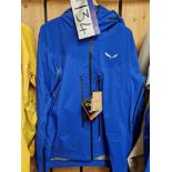 Salewa Puez GTX Paclite M Jacket, Colour: Electric Blue, Size: 52/XL Please read the following