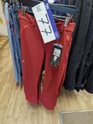 Three Pairs of Salewa Dolomia W Trousers, Colour: Syrah, Sizes: 44/38, 46/40, 48/42 Please read
