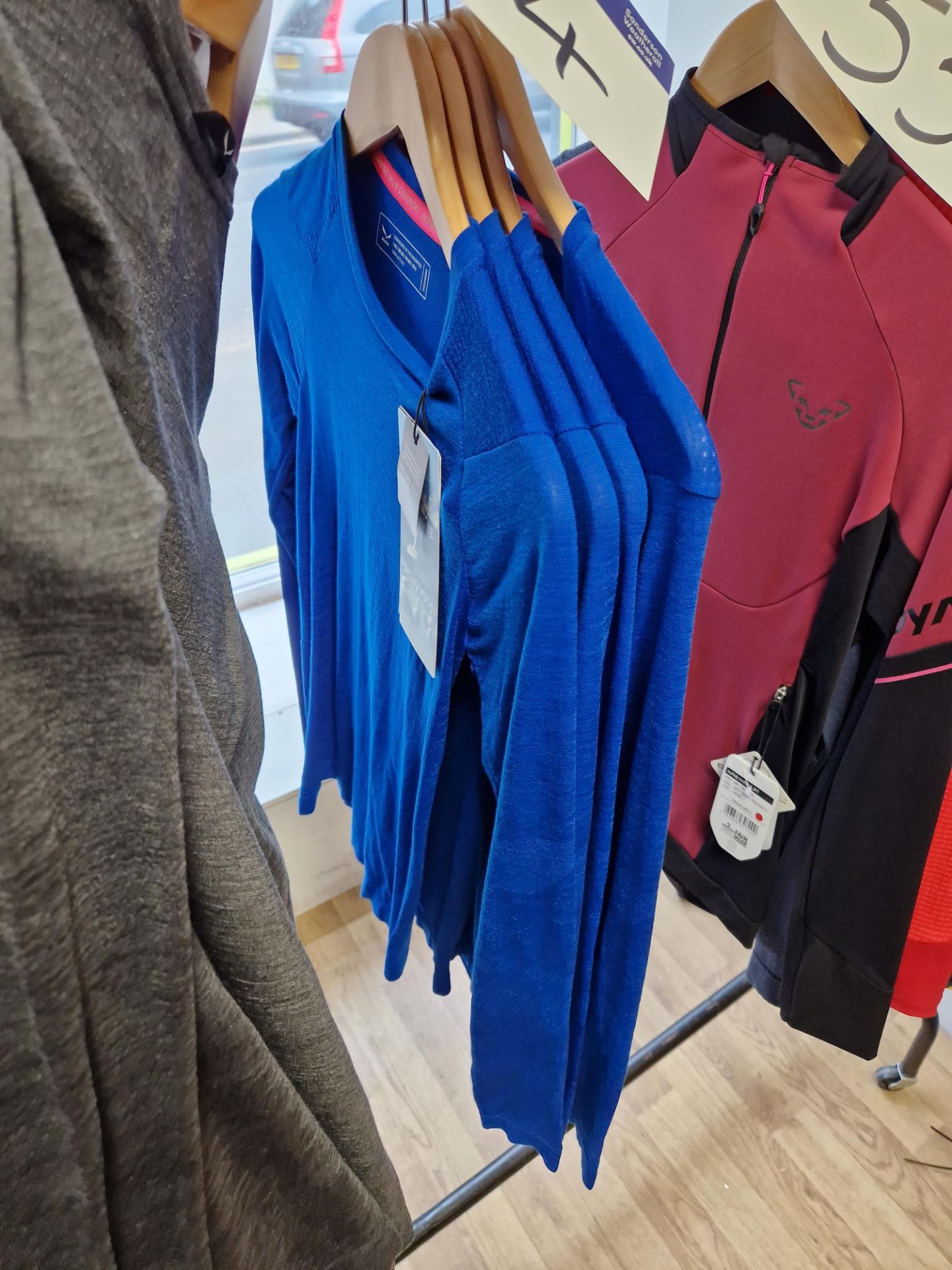 Four Salewa Zebru Fresh AMR W L/S Tee, Colour: Electric Blue, Sizes: 8 to 14 and Three Salewa - Image 2 of 2