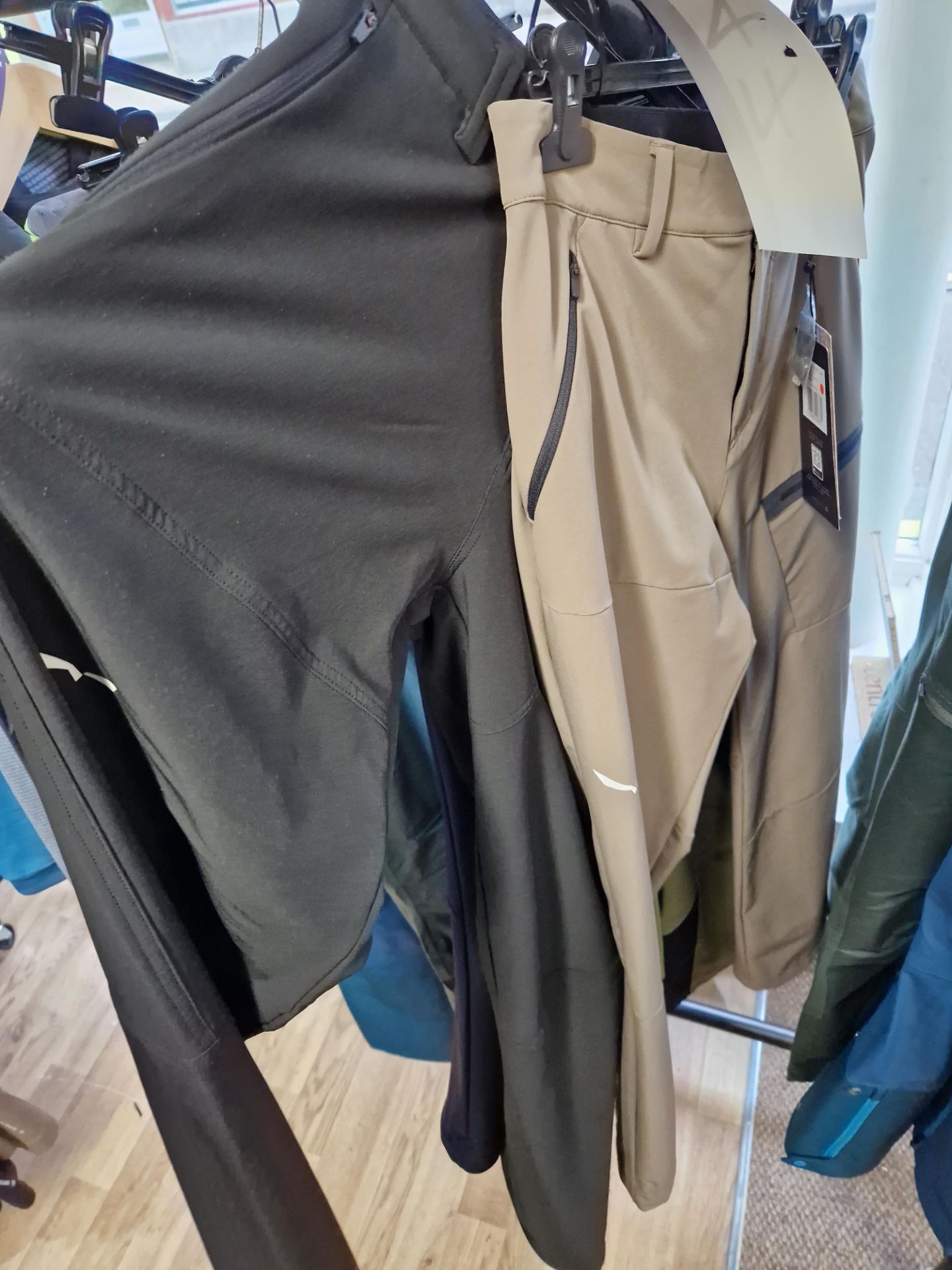 Three Salewa Terminal / Puez Dolomitic Trousers, Colours: Bungie Cord / Black Out / Navy, Sizes: S - Image 2 of 4