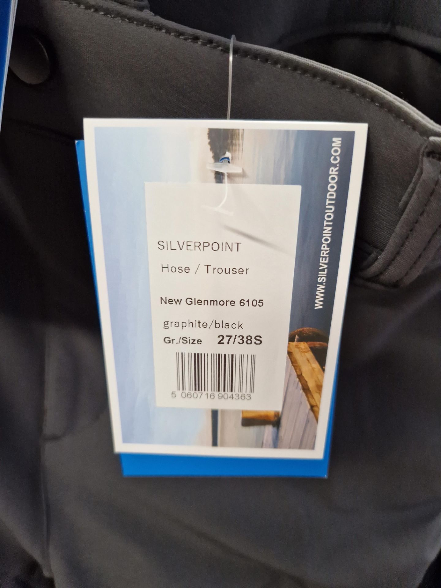Four Silverpoint New Glenmore 6105 Waterproof Trousers, Colour: Graphite Grey, Sizes: 54/38, 28/40S, - Image 2 of 2