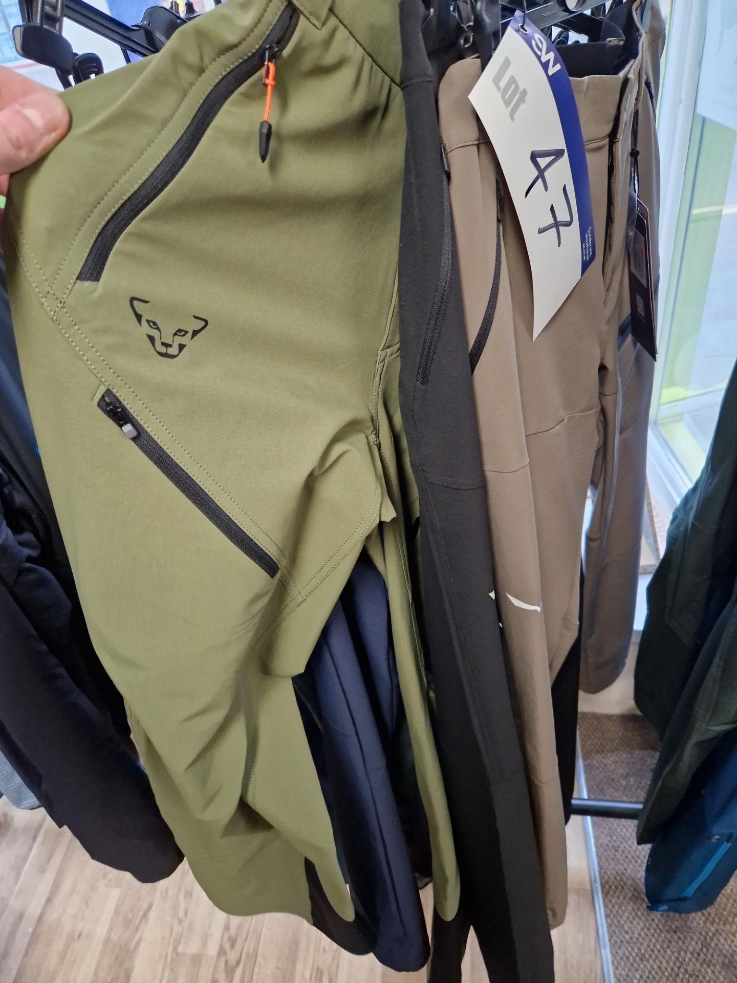 Three Salewa Terminal / Puez Dolomitic Trousers, Colours: Bungie Cord / Black Out / Navy, Sizes: S - Image 3 of 4