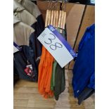 Seven Salewa T-Shirts, Colours: Yucca Melange / Dark Olive / Red Orange, Sizes: Ranging from XS to