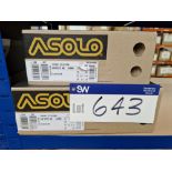 Two Pairs of Asolo Freney XT GV MM Boots, Colour: Black/Silver, Sizes: 9 UK Please read the