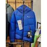 Salewa Pure Mountain Ortles Heavy PTX/RDSDWM Jacket, Colour: Electric Blue, Size: 48/M Please read