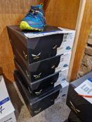 Four Pairs of Salewa MS Dropline Trainers, Colour: Blue Danube/Ombre Blue, Size: 7 UK, 8 UK, 7.5 UK,