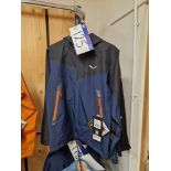 Two Salewa M Moiazza Jackets, Colour: Navy Blazer, Sizes: 48/M, 50/L Please read the following