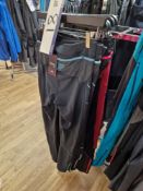 Three Pairs of Dynafit Alpine Warm Trousers, Colour: Beet Red, Sizes: 46/40, 48/42, and Two Pairs of