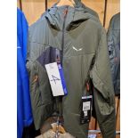 Salewa Pure Mountain Ortles TWR Stretch MHD Jacket, Colour: Dark Olive, Size: 46/S Please read the