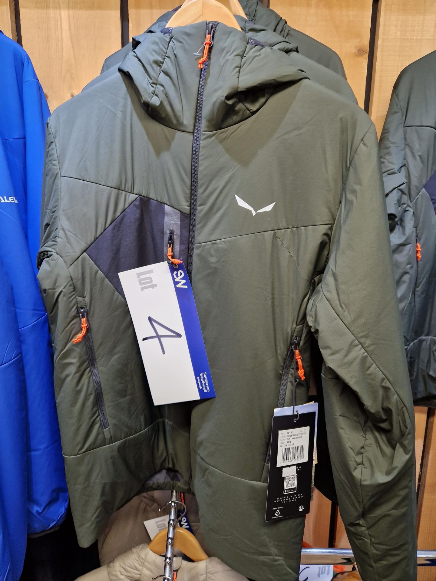 Salewa Pure Mountain Ortles TWR Stretch MHD Jacket, Colour: Dark Olive, Size: 46/S Please read the