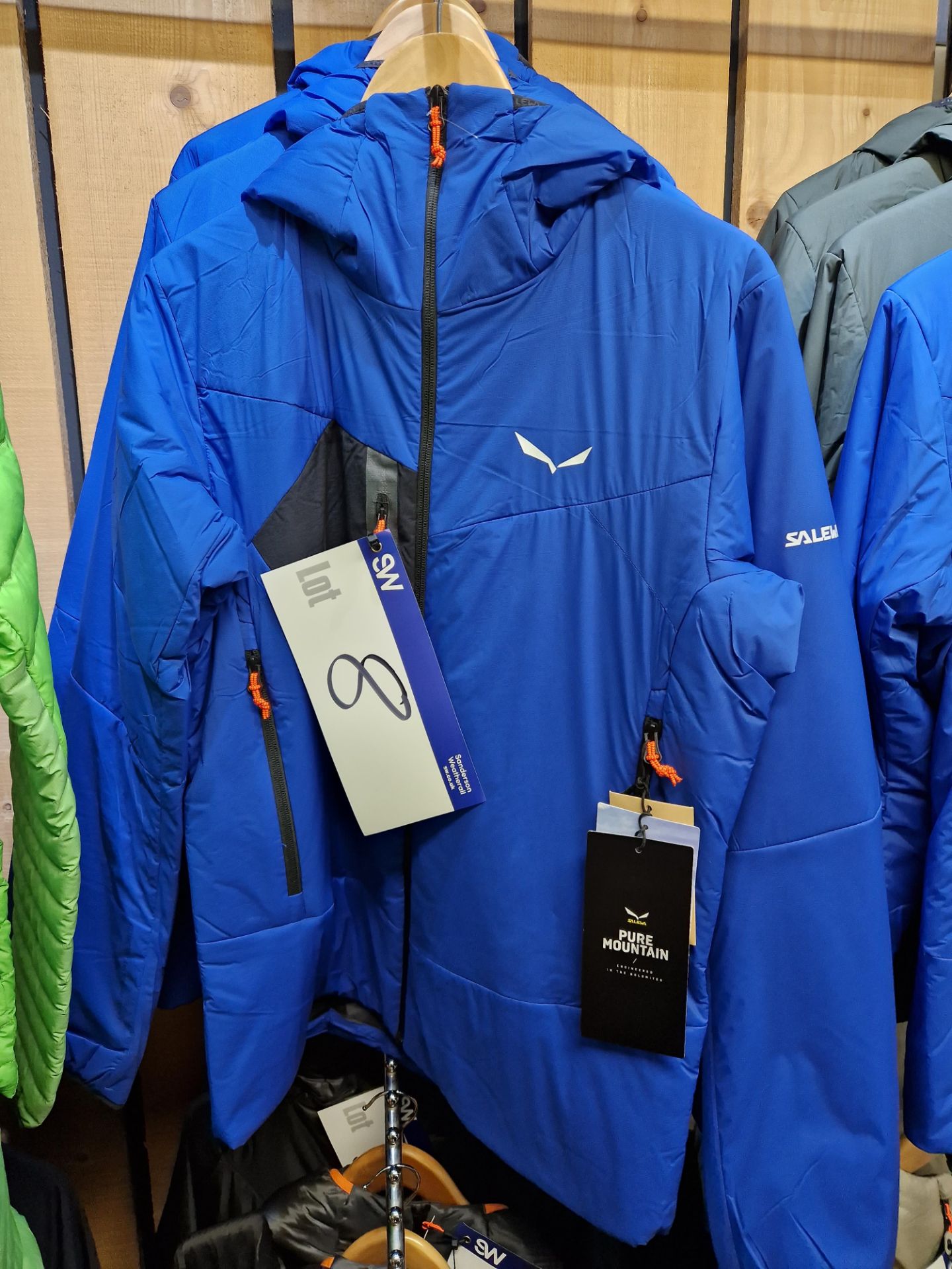 Salewa Pure Mountain Ortles TWR Stretch Jacket, Colour: Electric Blue, Size: 48/M Please read the