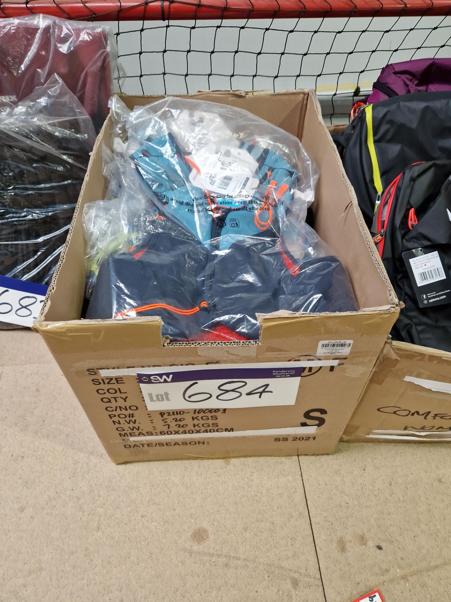 Quantity of Various Dynafit Backpacks and Running Vests, as set out in one box Please read the