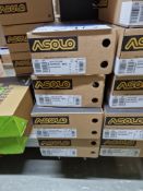 Four Pairs of Asolo Eldo LTH GV MM Trainers, Colour: Graph/Green Oasis, Sizes: 8 UK, 10 UK, 11.5 UK,