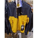 Three Salewa Paganella PL M Jackets, Colour: Gold, Sizes: 48/M, 50/L, 54/XXL Please read the