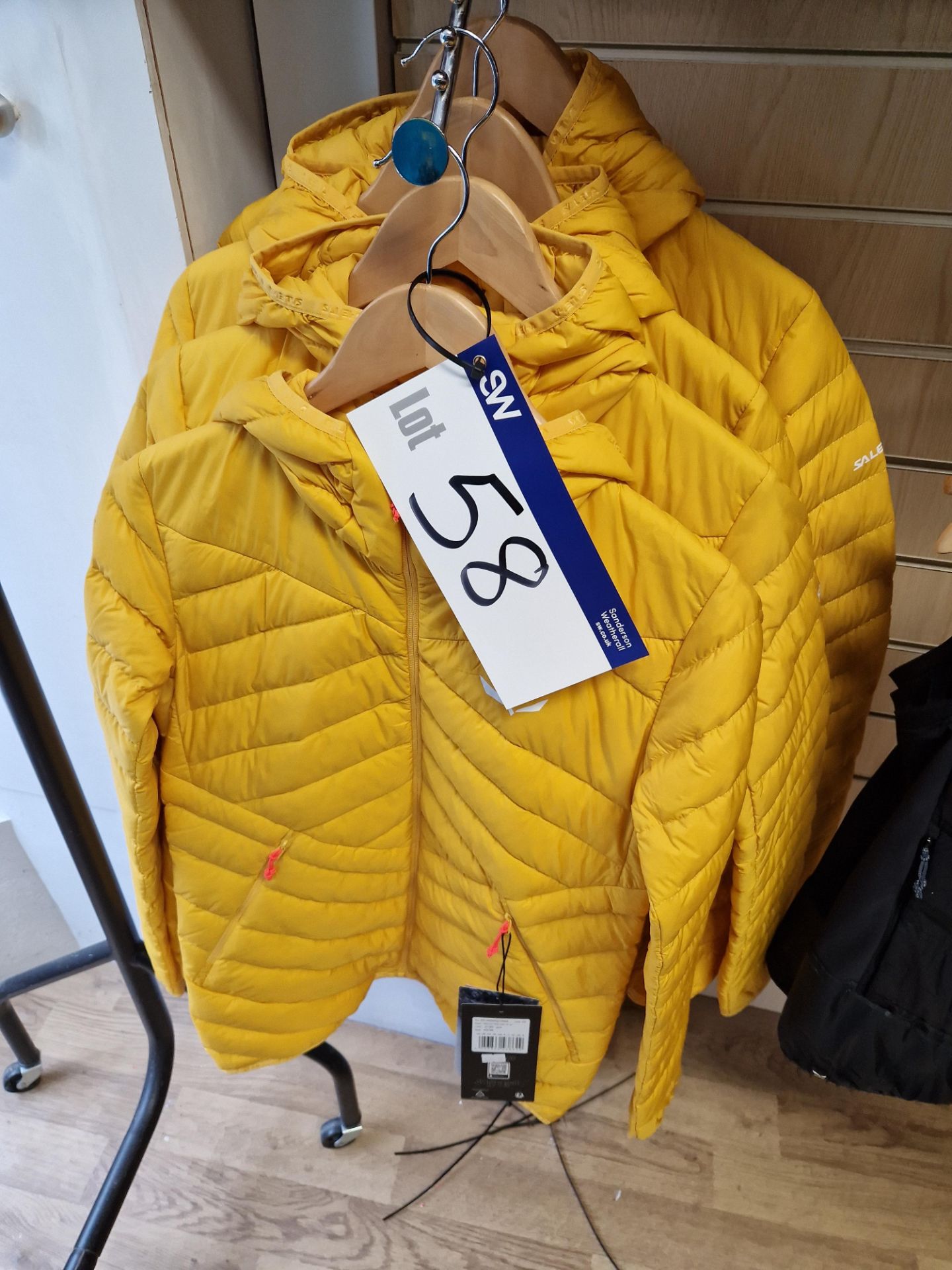 Four Salewa Brenta RDS DWN W Jackets, Colour: Gold, Size: 42/36 to 48/42 Please read the following