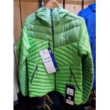 Salewa Pure Mountain Ortles Light 2 Down M Hood Jacket, Colour: Classic Green, Size: 48/M Please