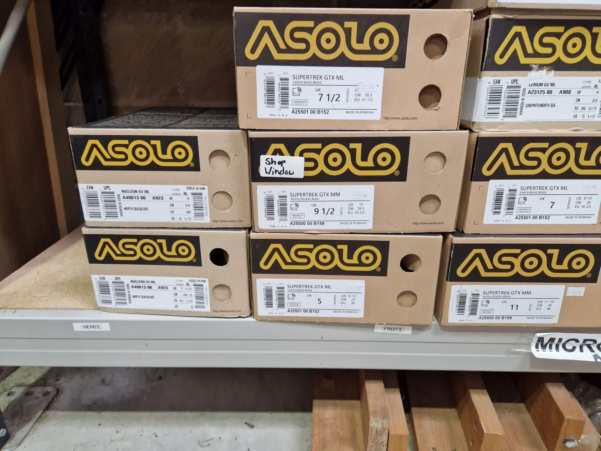 29 Pairs of Asolo Supertrek / Nucleon / Cerium / Finder / Piolet Boots, Colours: Earth Beige/ - Image 5 of 5