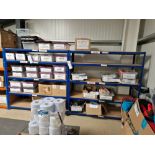 Three Bays of Boltless Steel Shelving, Approx. 1.8m x 0.6m x 1.8m Please read the following