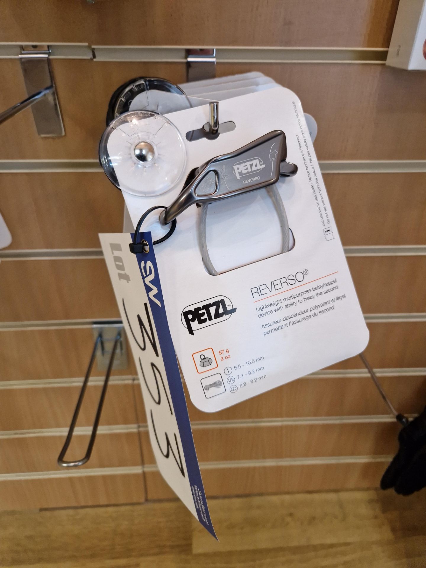 Five Petzl Reverso Multipurpose Belay/Rappel Devices Please read the following important