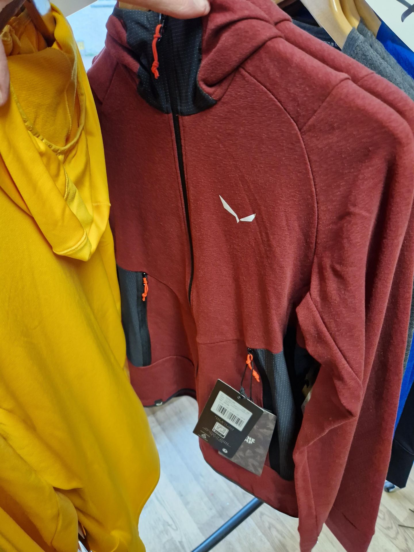 Three Salewa Puez PL W Hooded Jackets, Colour: Gold, Sizes: 44/38 to 48/42 and Two Salewa Lavaredo - Image 3 of 3