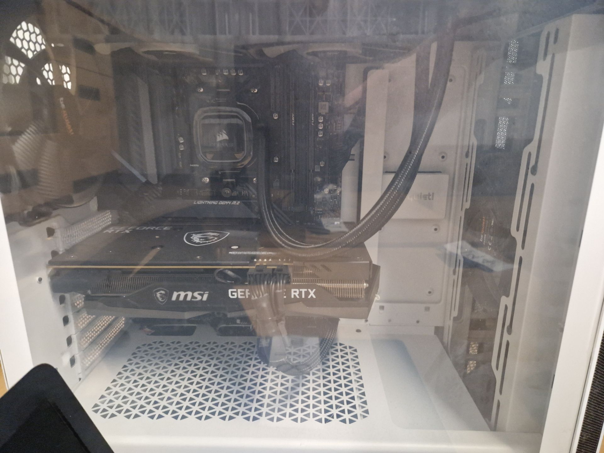 Desktop PC with Geforce RTX 3060 Graphics Card (No Charger) (Hard Drive Wiped) Please read the - Bild 2 aus 2