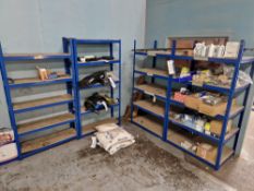 Four Bays of 5 Tier Boltless Steel Racking Please read the following important notes:- ***Overseas