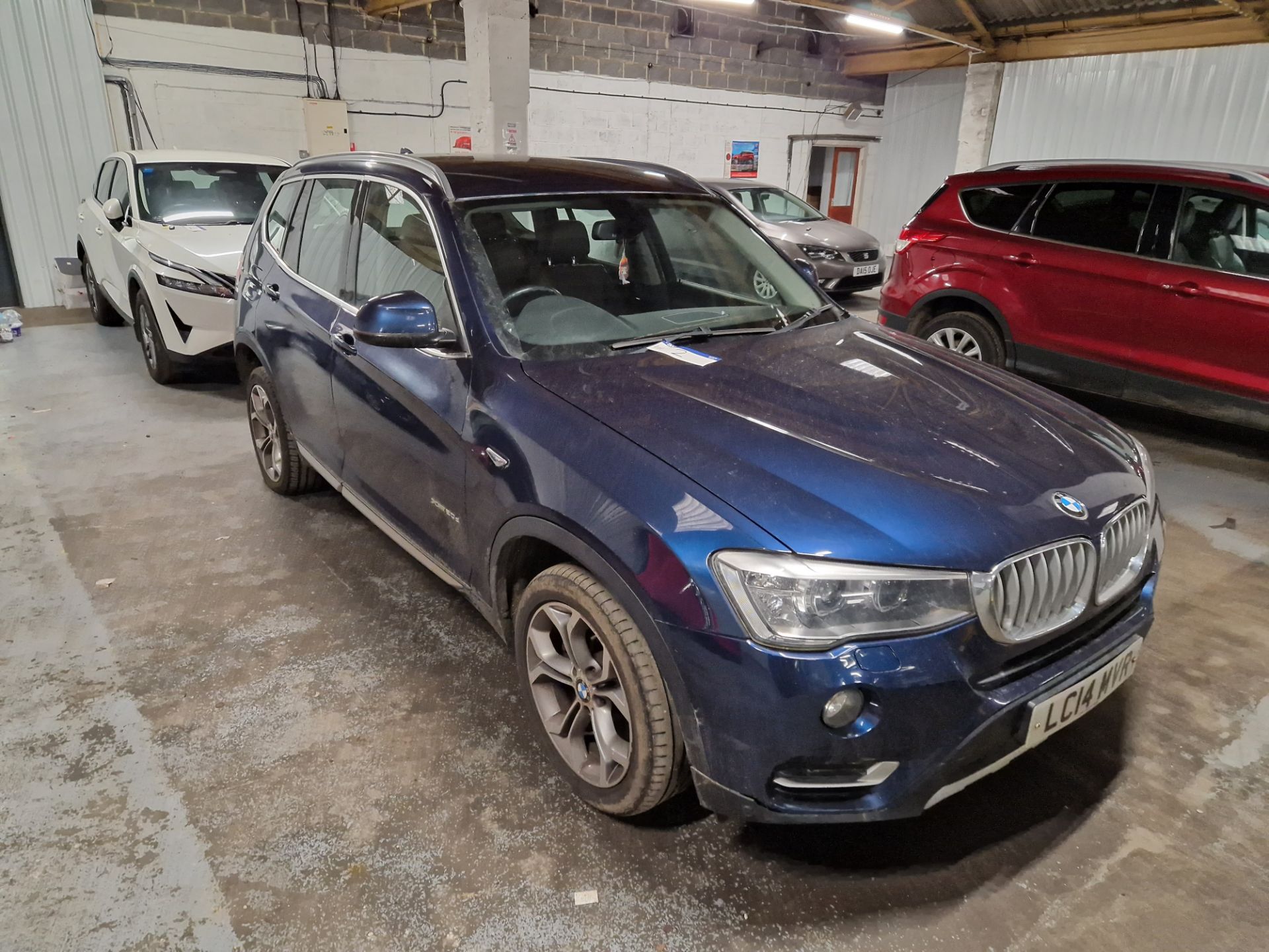 BMW X3 xDrive20d xLine 5dr Step Diesel Estate, Registration No. LC14 MVR, Mileage: 94,377 (at time