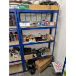 Contents to One Bay of Racking, including BMW and Audi Components, Sensors, Jacking Pads, etc Please