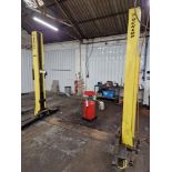 Dunlop Garage Equipment DL240/1 Twin Post Vehicle Lift, 4000KG Capacity, Year of Manufacture 2016,