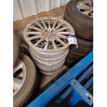 Four BMW 15 Spoke 18" Alloy Wheels Please read the following important notes:- ***Overseas