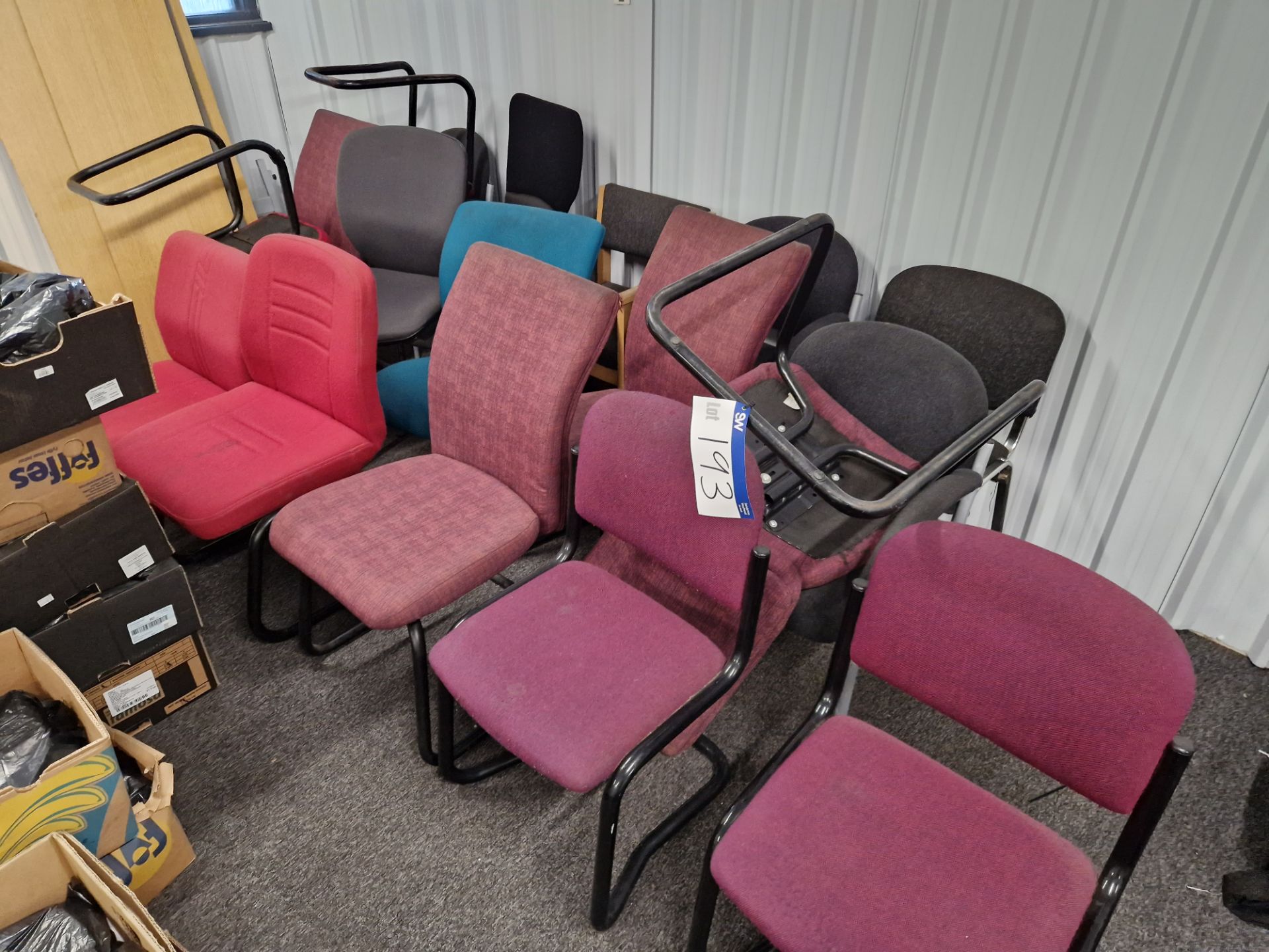 18 Various Office Chairs Please read the following important notes:- ***Overseas buyers - All lots