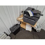 Brother MFC-L2710DW Printer and Amazon Basics Shredder Please read the following important