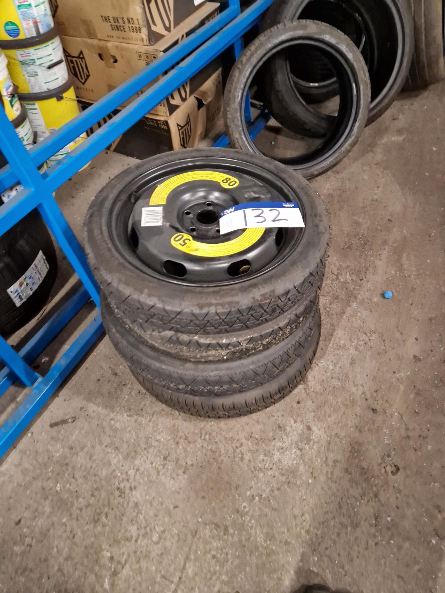 Four 18" Space Saver Spare Wheels Please read the following important notes:- ***Overseas buyers -