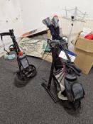 Set of Jack Spicklaus Golf Clubs with Masters Trolley Please read the following important