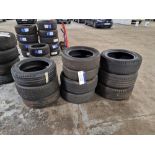 10 Various Part Worn Tyres, including Michelin 235/55R17 99V, Bridgestone 205/55R17 91W, Bridgestone