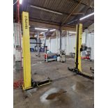 Dunlop Garage Equipment DL240/1 Twin Post Vehicle Lift, 4000KG Capacity, Year of Manufacture 2017,