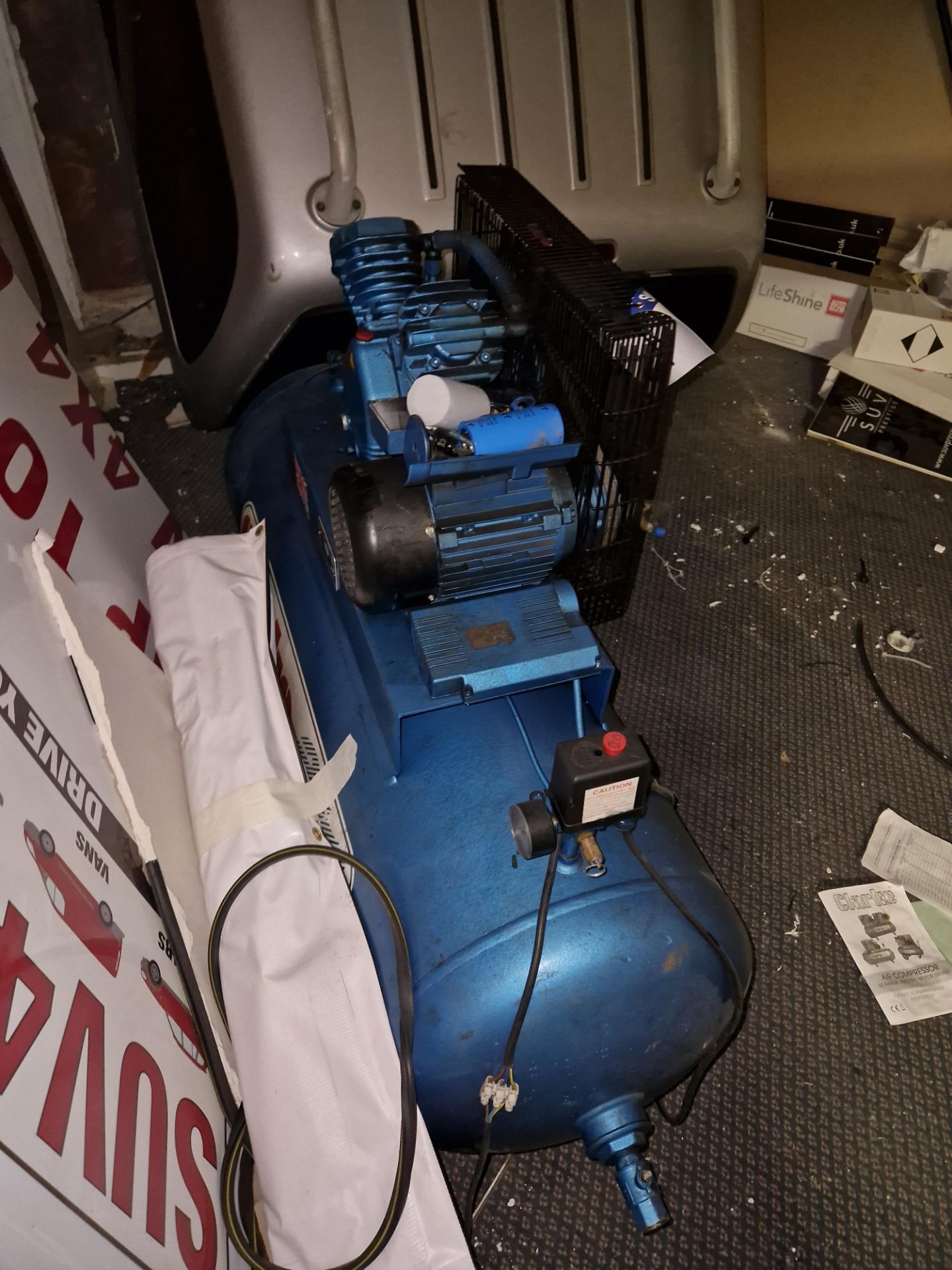 Clarke XEV16 Air Compressor (Condition Unknown) Please read the following important notes:- *** - Bild 2 aus 2