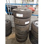 Six 10 Spoke 21" Alloy Wheels and Six Nanking SP-9 295/55ZR21 107Y Tyres Please read the following