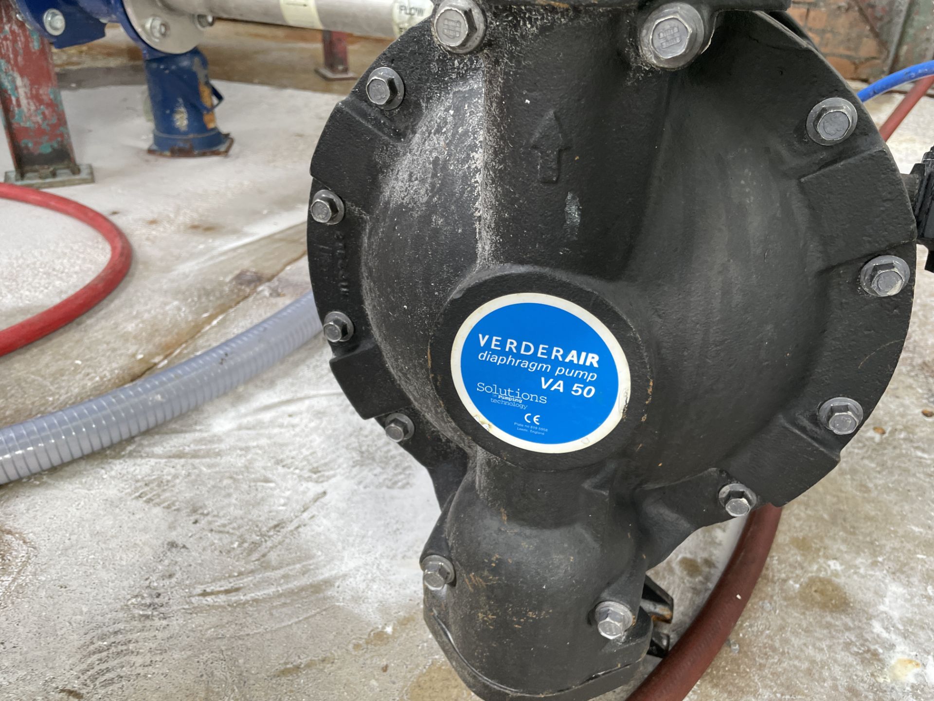 Verderair VA50 Diaphragm Pump (Contractors take out charge - £20) Please read the following - Bild 2 aus 3
