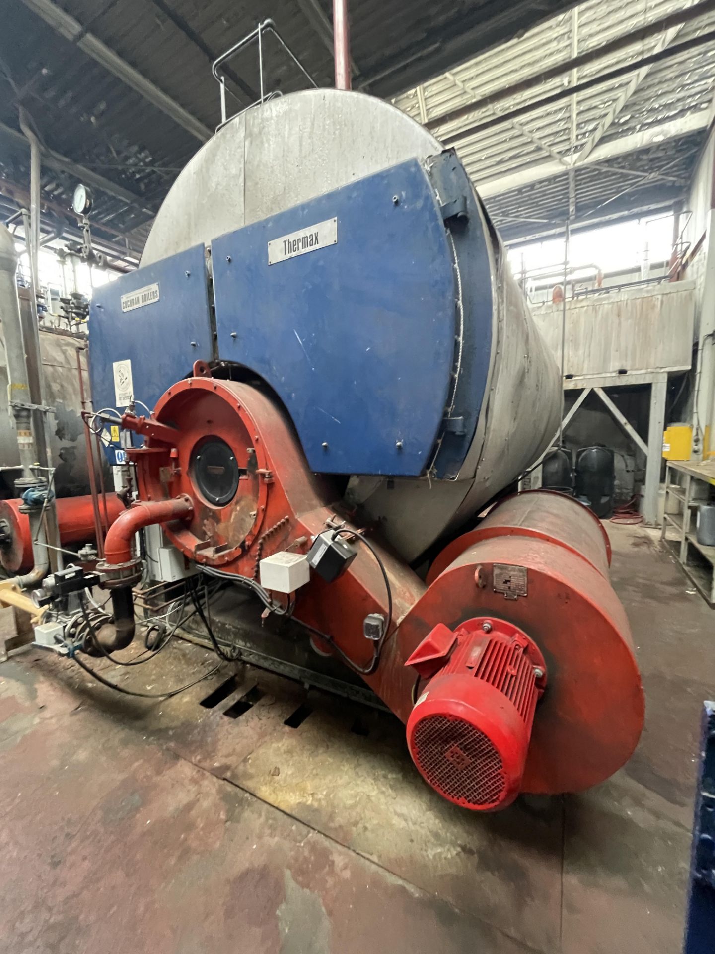 Cochran Thermax Gas Fired Steam Boiler, serial no. 35/1662, year of manufacture 1996, maximum rating - Bild 4 aus 11