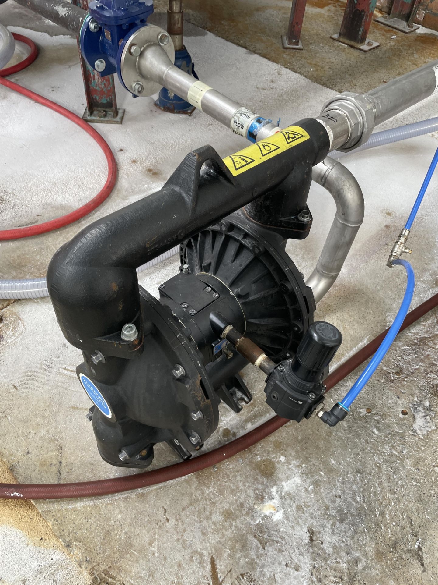 Verderair VA50 Diaphragm Pump (Contractors take out charge - £20) Please read the following