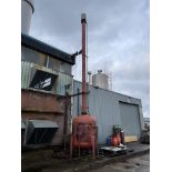 Gestra Steel Blowdown Tank, serial no. 9935, year of manufacture 2007, 7 bar max. working