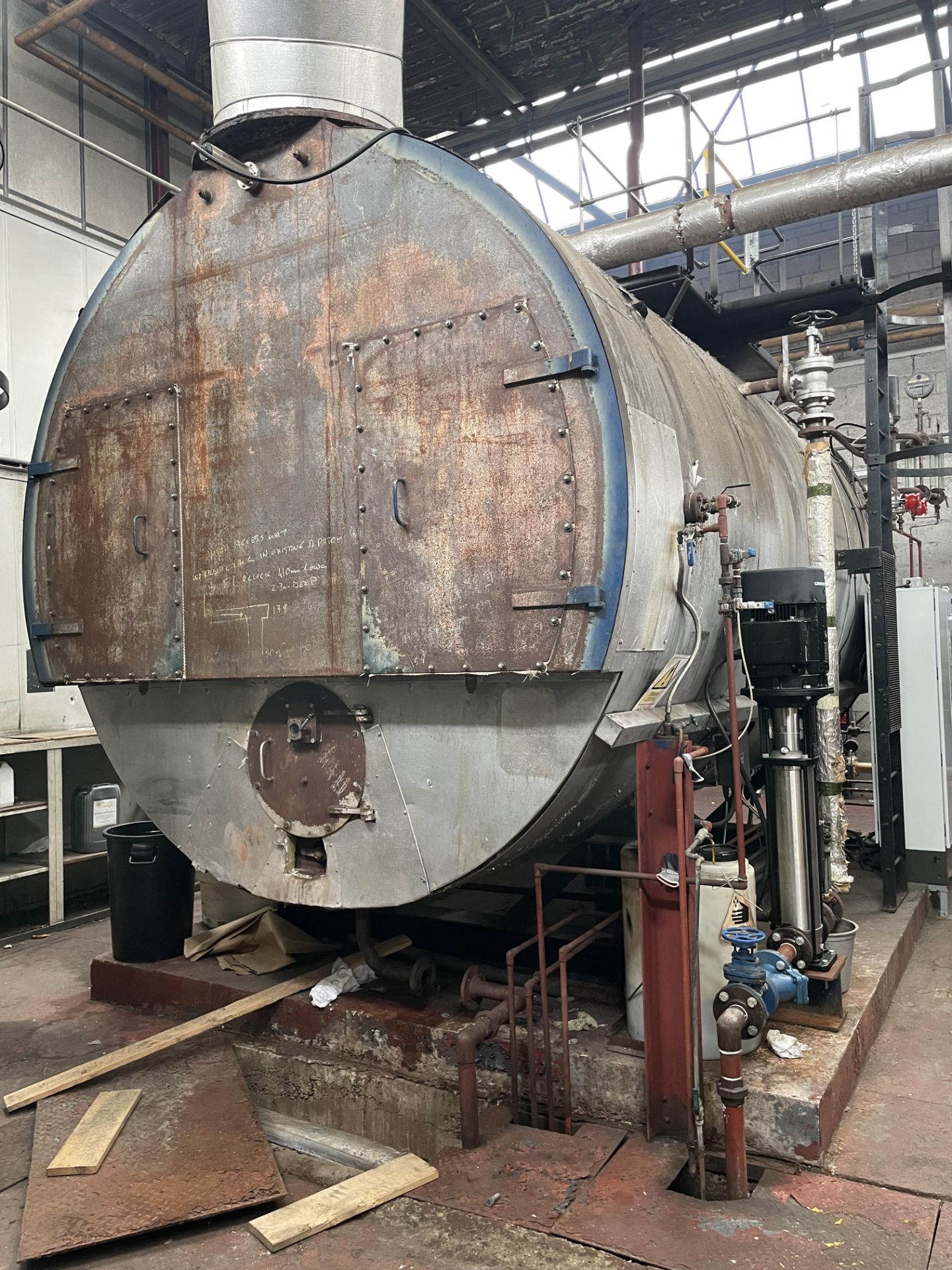 Cochran Thermax Gas Fired Steam Boiler, serial no. 35/1662, year of manufacture 1996, maximum rating - Bild 2 aus 11