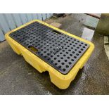 Plastic Bund Stand, approx. 1.3m x 750mm (Contractors take out charge - £5) Please read the