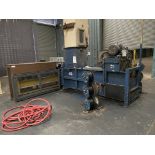 Maren Engineering Corporation Wire Tie Heavy Duty Waste Baler, approx. 6.6m x 3.7m wide overall (