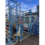 Two Steel Stillages, each approx. 1.7m x 1.2m (Contractors take out charge - £10) Please read the